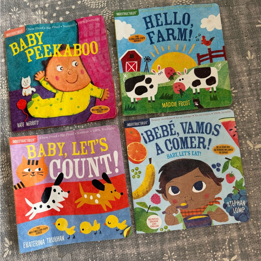 Indestructibles baby books (4)